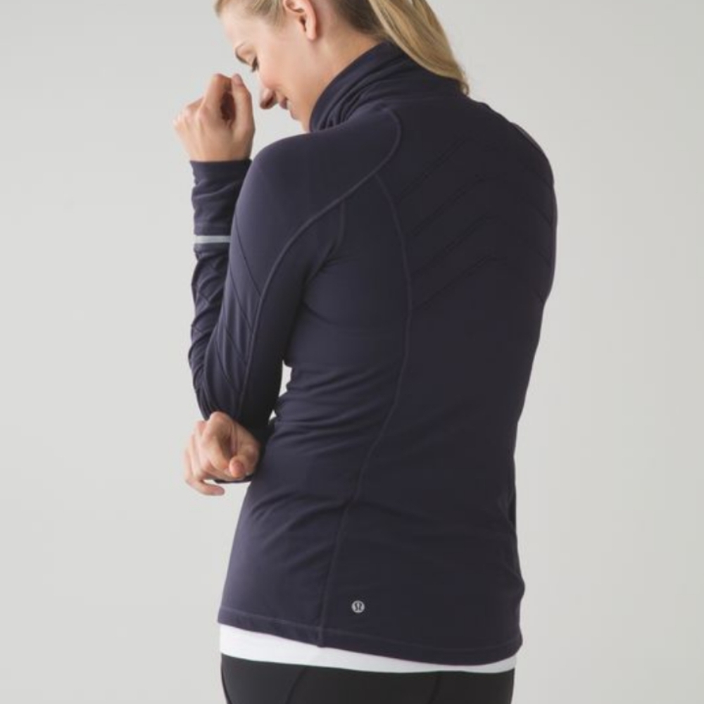 Lululemon Face The Frost 1/2 Zip Top Long Sleeve